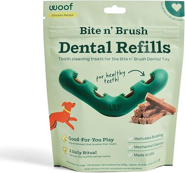 Bite n' Brush Refills for The Dog